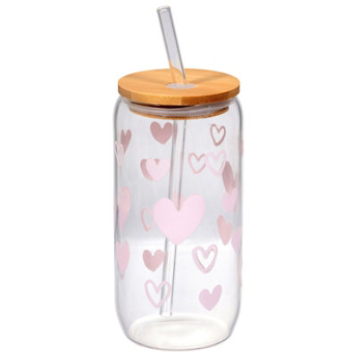Ssel Heart Tumbler Pink - EA - Image 1