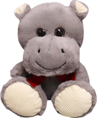 Signature SELECT 9 Inch Big Eye Animal Hippo Plush Toy - Each - Image 1