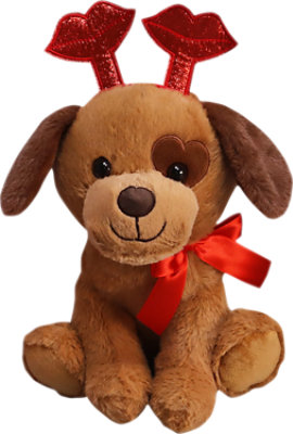 Signature SELECT Puppy Dog With Headband 9 Inch - Each - Image 1
