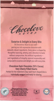 Chocolove Very Cherry Hearts Bag - 3.52 OZ - Image 5