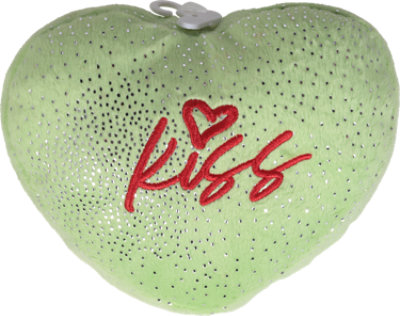 Signature SELECT Green Mini Heart Plush - Each - Image 1