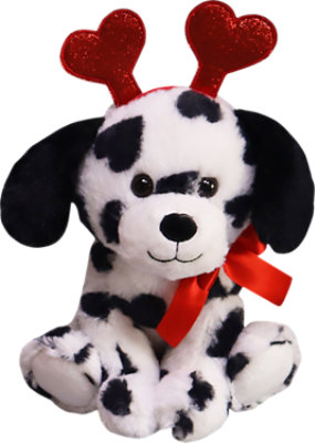 Signature SELECT Dalmatian Dog With Headband 9 Inch - Each - Image 1