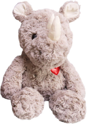Signature SELECT 22.5 Inch Jungle Animal Rhino Plush Toy - Each - Image 1