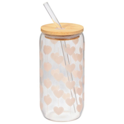 Ssel Heart Tumbler Lt Pink - EA - Image 2