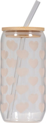 Ssel Heart Tumbler Lt Pink - EA - Image 3