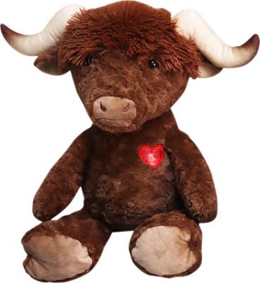 Signature SELECT 22.5 Inch Jungle Animal H Cow Plush Toy - Each - Image 1