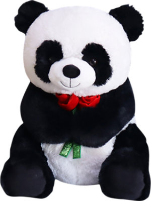 Signature SELECT 22 Inch Plush with Heart Panda Toy - Each - Image 1