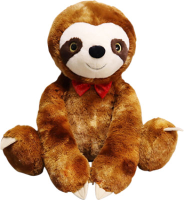 Signature SELECT Jungle Animal Sloth Plush Toy - Each - Image 1