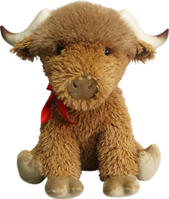 Signature SELECT Jungle Animal Highland Cow Plush Toy - Each - Image 1