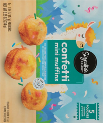 Signature Select Muffins Mini Confetti 8.25 Oz - 8.25 OZ - Image 5
