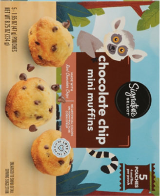 Signature Select Muffins Mini Chocolate Chip 8.25 Oz - 8.25 OZ - Image 5