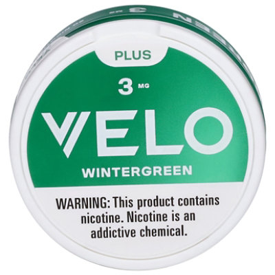 Velo Plus Wintergreen 3mg Pouch - 20 CT - Image 2