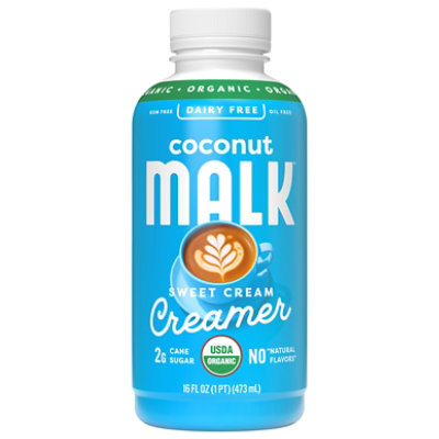 Malk Coconut Creamer Sweet Cream - 16 FZ - Image 1