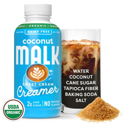 Malk Coconut Creamer Sweet Cream - 16 FZ - Image 1