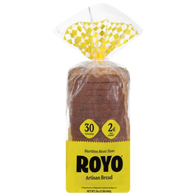 Royo Bread Co Bread Artisan Sliced - 21 OZ - Image 2