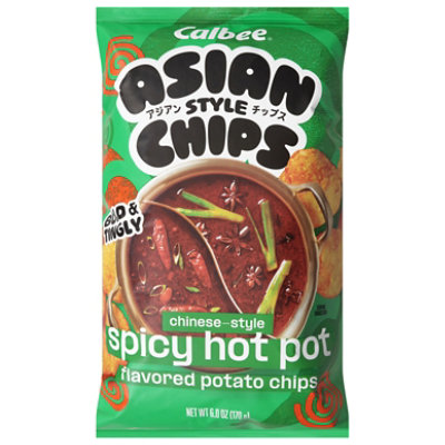 Calbee Chips Spicy Hot Pot Chinese - 6 OZ - Image 1