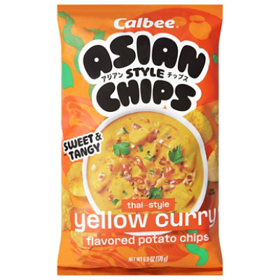 Calbee Chips Yellow Curry Thai - 6 OZ - Image 2