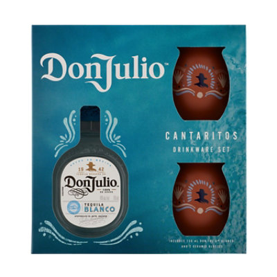 Don Julio Blanco Cantaritos Tequila Vap - 750 ML - Image 1