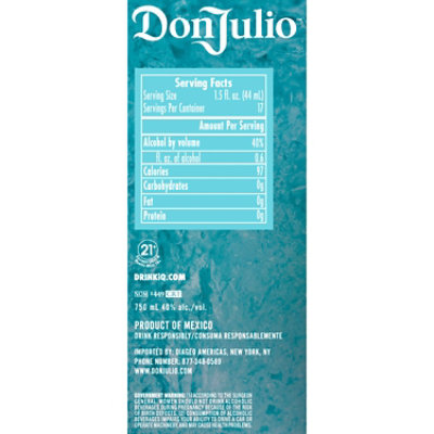Don Julio Blanco Cantaritos Tequila Vap - 750 ML - Image 4