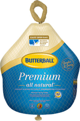 Butterball Whole Turkey Frozen - Weight Between 10-16 Lb