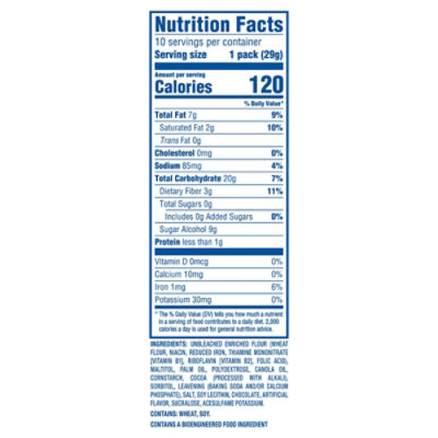 Oreo Double Stuf Zero Sugar 10.3oz - 10.3 OZ - Image 4