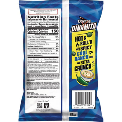 Doritos Dinamita Spicy Cool Ranch 3.25oz - 3.25 OZ - Image 5