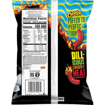 Cheetos Puffs Flamin Hot Dill Pickle 2.5oz - 2.5 OZ - Image 5