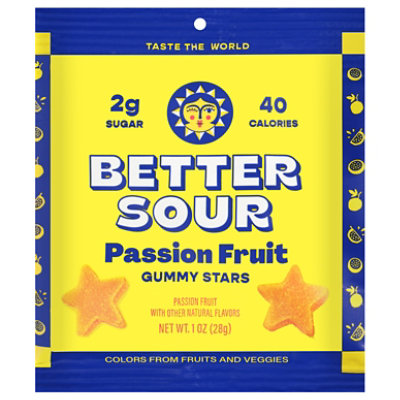 Better Sour Gummies Passion Fruit - 1 OZ - Image 2