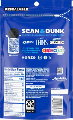 Oreo Minis Chocolate Creme Cookies - 8 Oz - Image 6