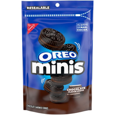 Oreo Minis Chocolate Creme Cookies - 8 Oz - Image 1