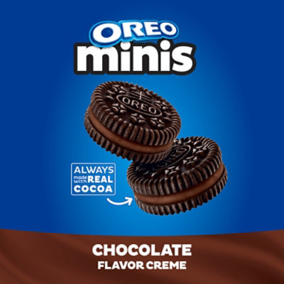 Oreo Minis Chocolate Creme Cookies - 8 Oz - Image 2