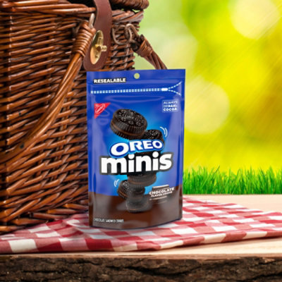 Oreo Minis Chocolate Creme Cookies - 8 Oz - Image 3