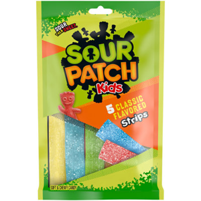 Sour Patch Kids Strips Assorted Soft Candy 3.5 Oz - 3.5 OZ - Image 1