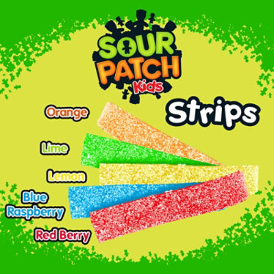 Sour Patch Kids Strips Assorted Soft Candy 3.5 Oz - 3.5 OZ - Image 3