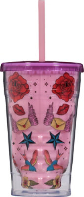 Cool Gear 18 Oz Valentine Sugar Skull Chiller - Each - Image 3
