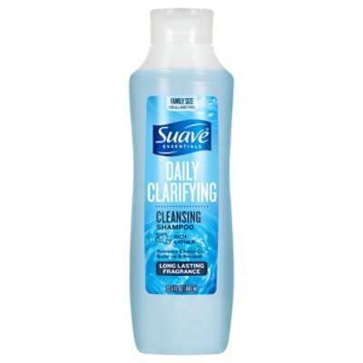 Suave Shampoo Essentials Daily Clarifying, 22.5fz - 22.5 FZ - Image 1