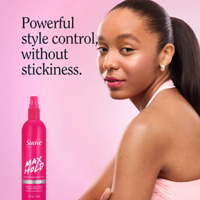 Suave Max Hold Frizz Control Non-Aerosol Hairspray - 11 Fl. Oz. - Image 4