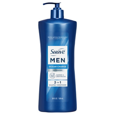 Suave Men Sh 2n1 Ocean Charge, 28fz Pump - 28 FZ - Image 2