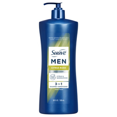 Suave Men 3n1 Citrus Rush, 28fz Pump - 28 FZ - Image 2