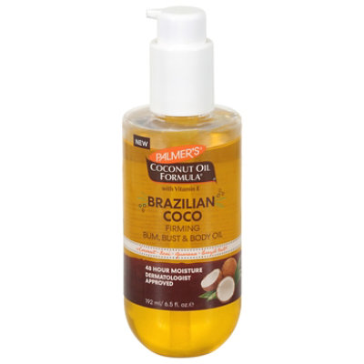 Palmers Coconut Oil Formula Brazilian Coco Firming Body Oil - 6.5 FZ - Image 1