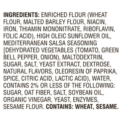 Cedars Mediterranean Salsa Pita Chips - 6 OZ - Image 4