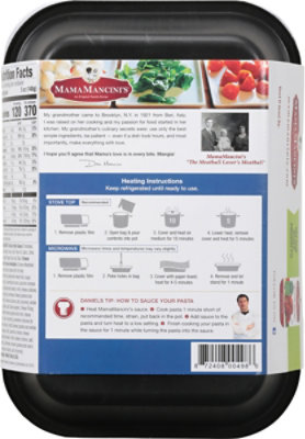 Mama Mancinis Italian Style Sauce & Cheese Stuffed Chicken Meatballs - 16 OZ - Image 5