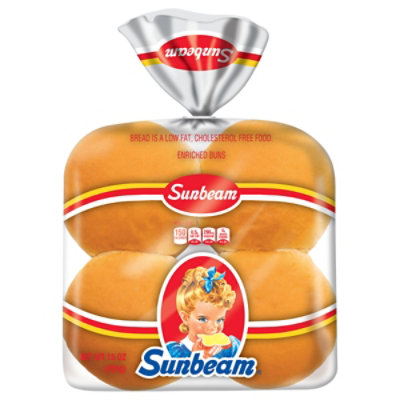 Sunbeam Hamburger Buns 8 Count - 15 OZ - Image 1