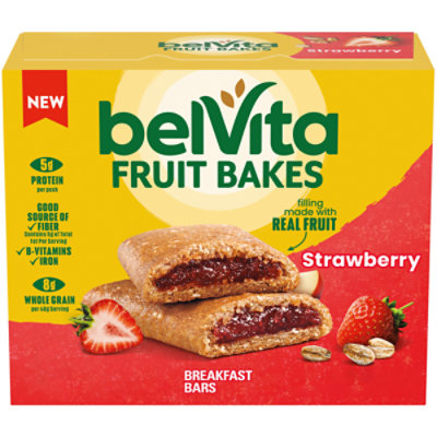 Belvita Fruit Bakes Strawberry 7.05oz - 7.05 OZ - Image 1
