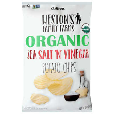 Westons Family Chips Salt & Vinegar 5oz - 5 OZ - Image 1