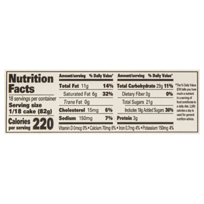 Jon Donaire Vanilla And Chocolate Ice Cream Cake 8 Inch - 52.3 OZ - Image 3