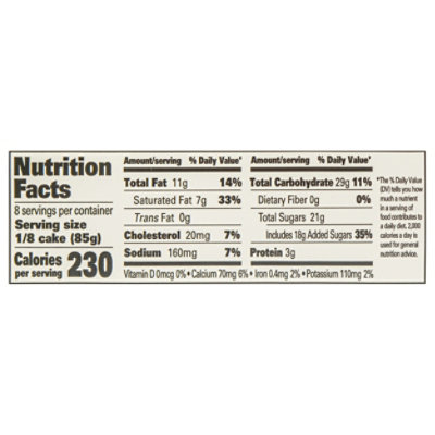 Jon Donaire Decorated Vanilla Ice Cream Cake 8 Inch - 24 OZ - Image 3