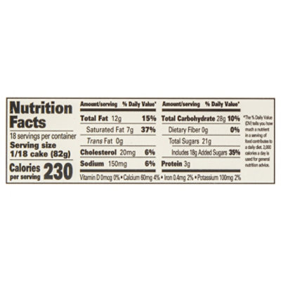 Jon Doniare Decorated Vanilla Ice Cream Cake 1/4 Sheet - 52.3 OZ - Image 3