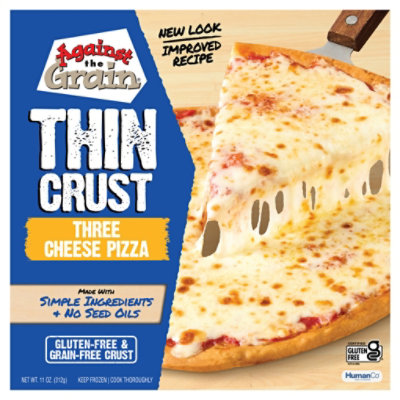 Against The Grain Pizza Thin 3 Cheese - 11 OZ - Image 2