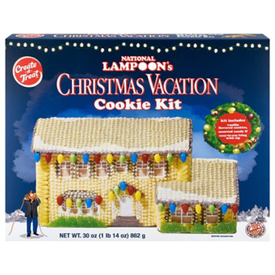 Create-a-treat National Lampoons Christmas Vacation Griswold House Cookie Kit - 30 OZ - Image 2